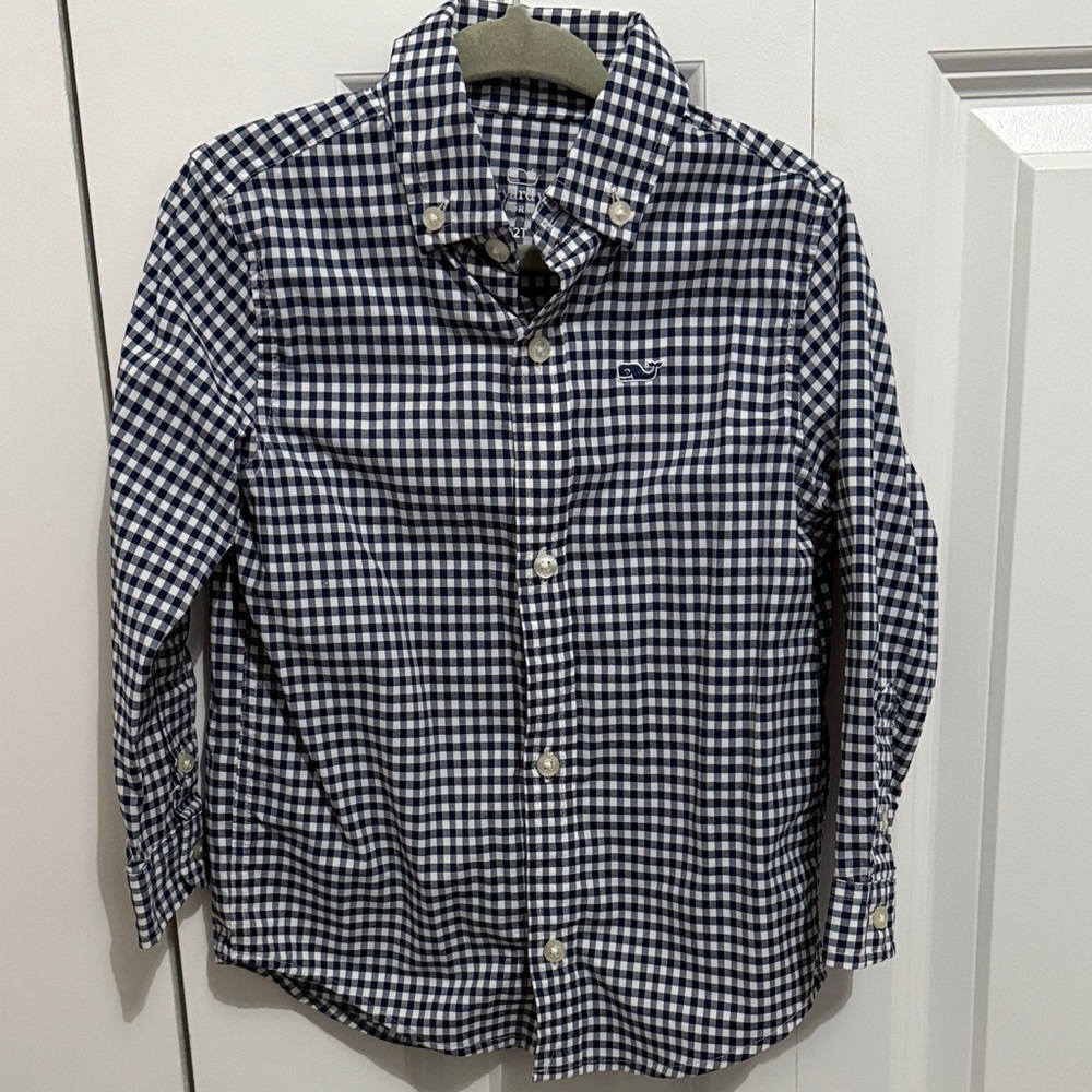 Vineyard vines gingham Kids Shirt